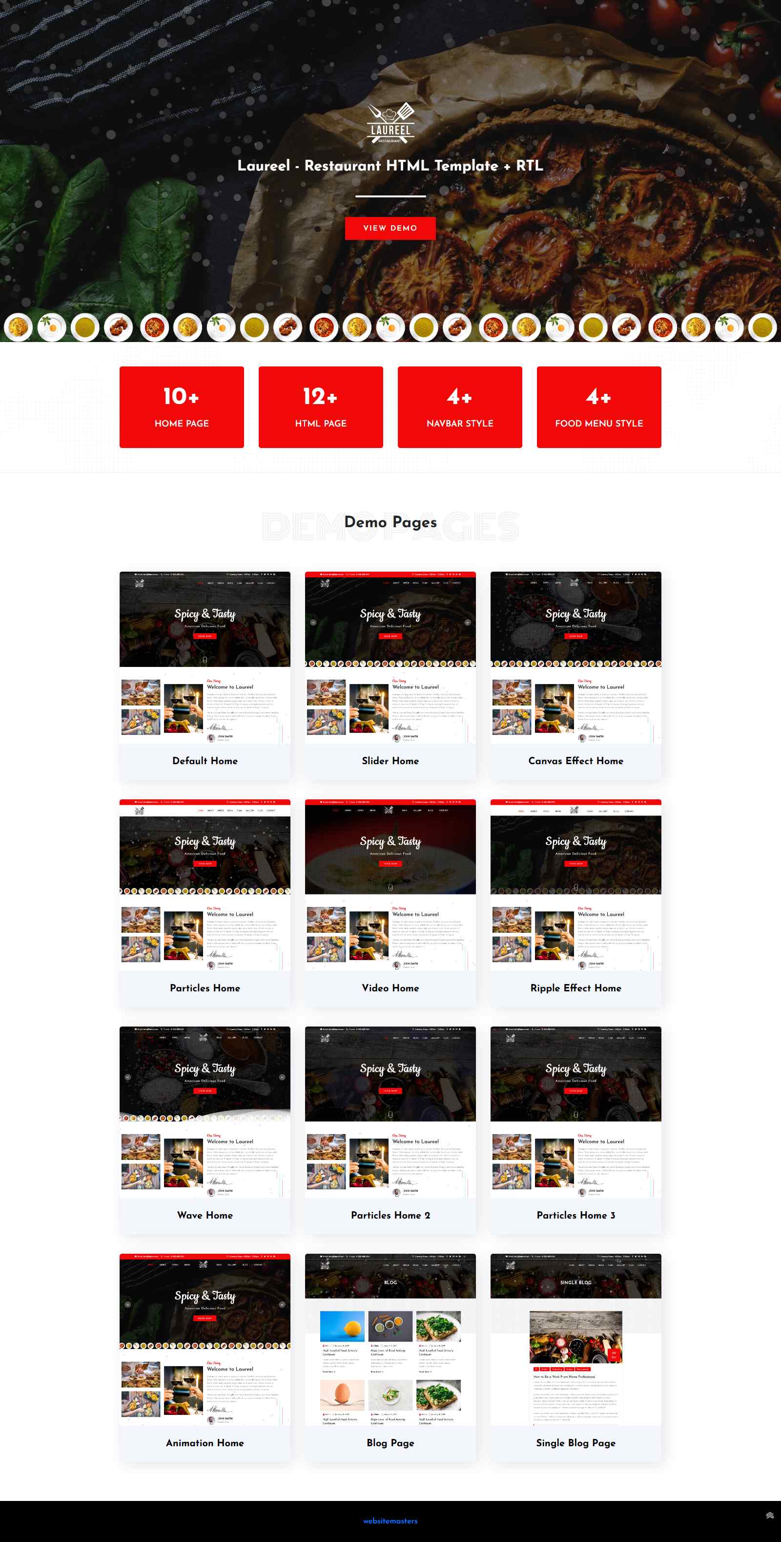 Laureel-Restaurant-HTML5